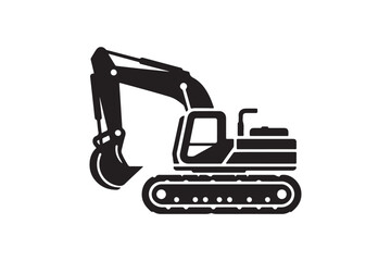 Creative excavator illustration 15.eps