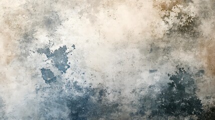 Abstract grunge texture with blue, beige, and brown shades.
