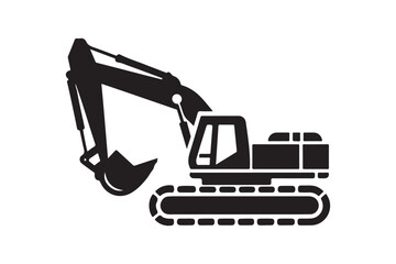Creative excavator illustration 23.eps