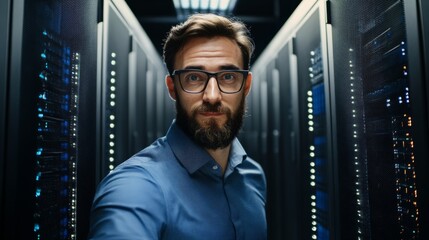 Professional Consultant in Technology Office Setting