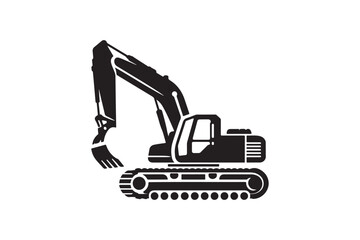 Creative excavator illustration 33.eps