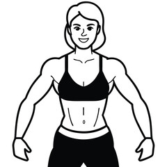 Fototapeta premium illustration of a person