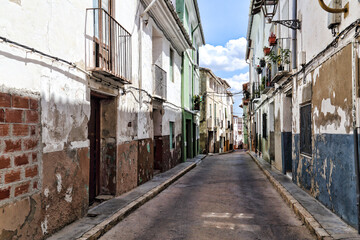 Street in Sagunto, Spain