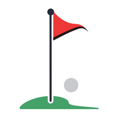 golf flag