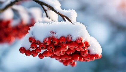 red berries on a branch
