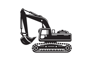 Creative excavator illustration 89.eps