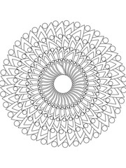 PrintFlowers Coloring Pages For Adules