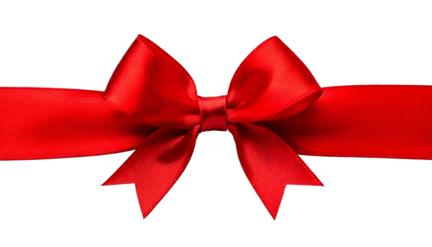 Ribbons in different colors