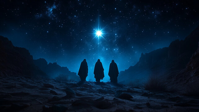 Three kings. The three wise men. Epiphany Day. The Epiphany.