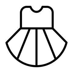 Fashion Icon Vector Line Icon Design