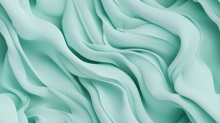 Obraz premium A close-up view of a blue-green material with a soft texture