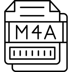M4A Icon