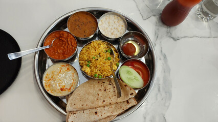 Indian Special Thali, Tastiest Indian Food