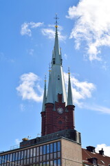 Obraz premium The Church of Saint Clare or Klara Church is a church in central Stockholm. Since 1989, the Swedish Evangelical Mission is responsible for its activities.