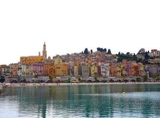 Obraz premium Landmark of the city of Menton