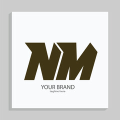 NM Best and best logo design using adobe illustrator and your best choice..