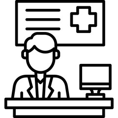 Doctors office Icon