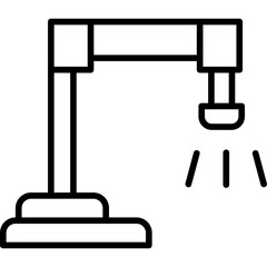 Fototapeta premium Exam light Icon