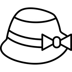 Cloche hat Icon