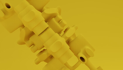 3d Abstract Design, modern background © neurostructure