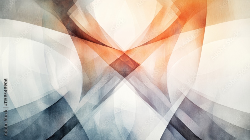 Aufkleber elegant abstract fractal patterns for creative designs with copy space for text integration. generat