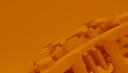 3d Abstract Design, modern background © neurostructure