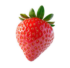 Strawberry isolated on white background 
