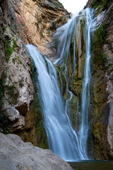 waterfall in Maconi Querétaro Mexico 
