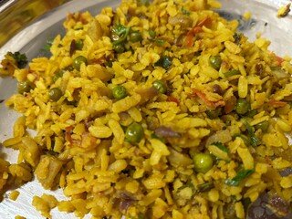 Indian Style Vegetable Poha