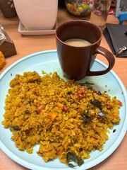 Indian Style Vegetable Poha 