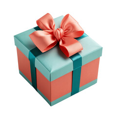 Obraz premium Gift Boxes in Vibrant Festive Color Combination | Gift Box PNG Transparent