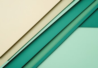 Obraz premium 色と形の美しい組み合わせがある多層の紙のデザインと抽象的な背景