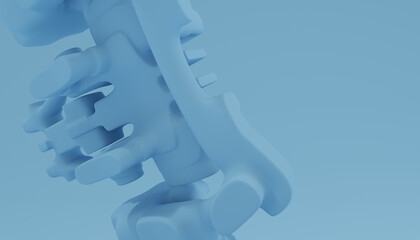 3d Abstract Design, modern background © neurostructure