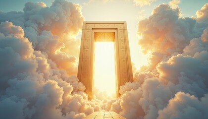 Heavenly Gates: Divine Portal to Paradise