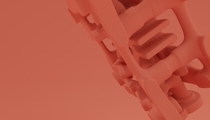 3d Abstract Design, modern background © neurostructure