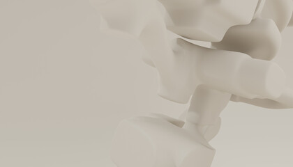 3d Abstract Design, modern background © neurostructure