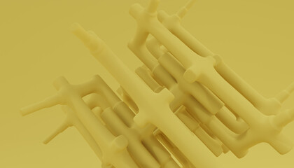3d Abstract Design, modern background © neurostructure