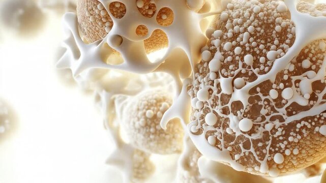Tissue Cells Abstract Artwork