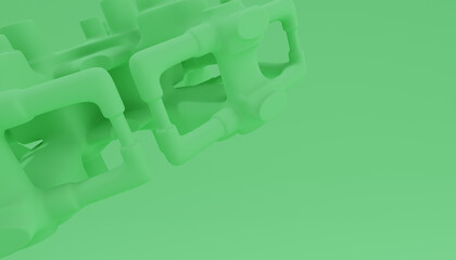 3d Abstract Design, modern background © neurostructure