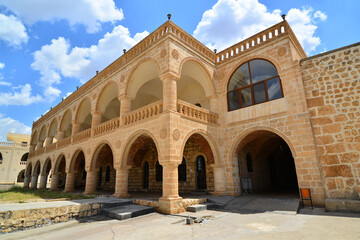 Mor Abrohom Monastery in Midyat, Mardin, Turkey. © sinandogan