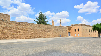 Mor Abrohom Monastery in Midyat, Mardin, Turkey. © sinandogan