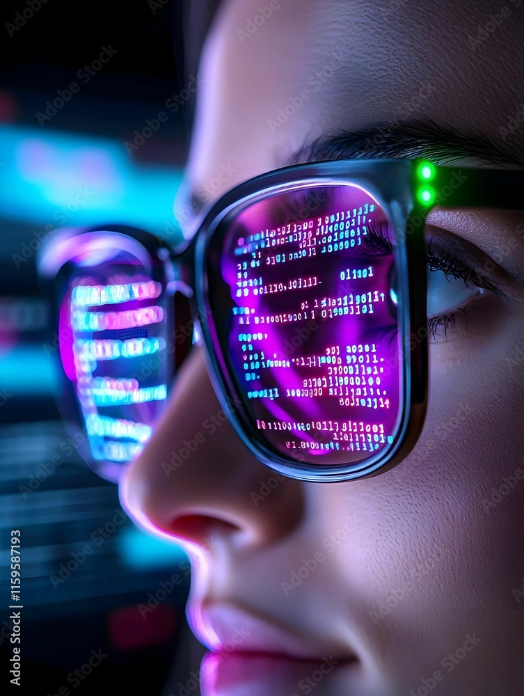Poster abstract visualization of julia programming language concepts, vibrant colors, intricate patterns, s