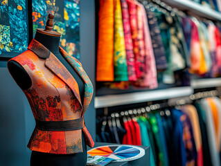 Fototapeta premium Fashion Design Studio Interior
