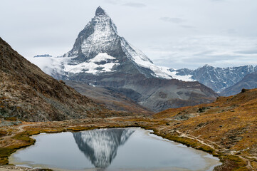 Matterhorn and Mountain Lake