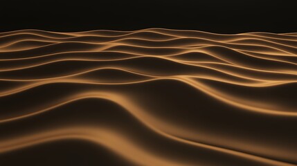 Waves of soft light create an ethereal landscape, evoking tranqu