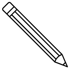 pencil isolated on white
