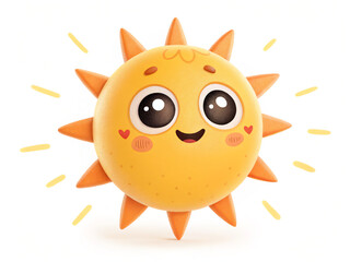 sun cartoon character