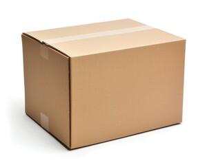 Brown Cardboard Box for Delivery and Shipping Purposes