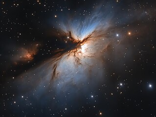 Cosmic Nebula Displays Stunning Celestial Beauty