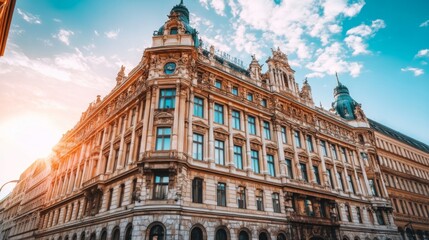 Obraz premium Historical Building with Modern Chic Elements